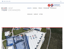 Tablet Screenshot of karyergroup.com
